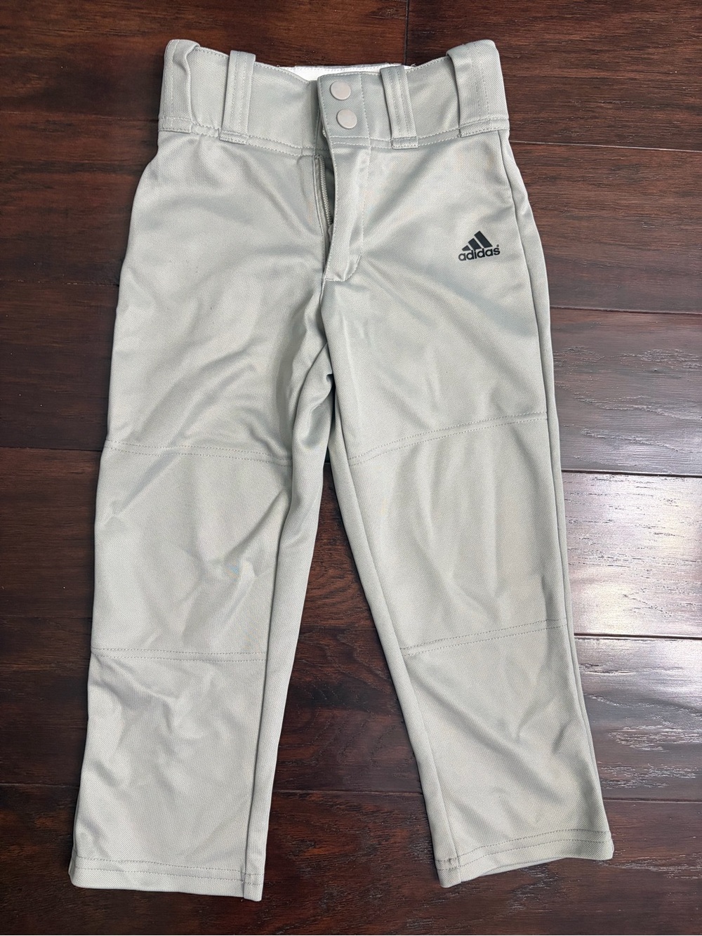 Adidas Aeroready Gray Youth Baseball Pants